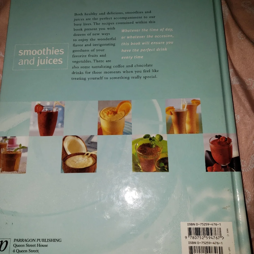 Smoothies and Juices Cookbook recipes Great book Easy Recipes